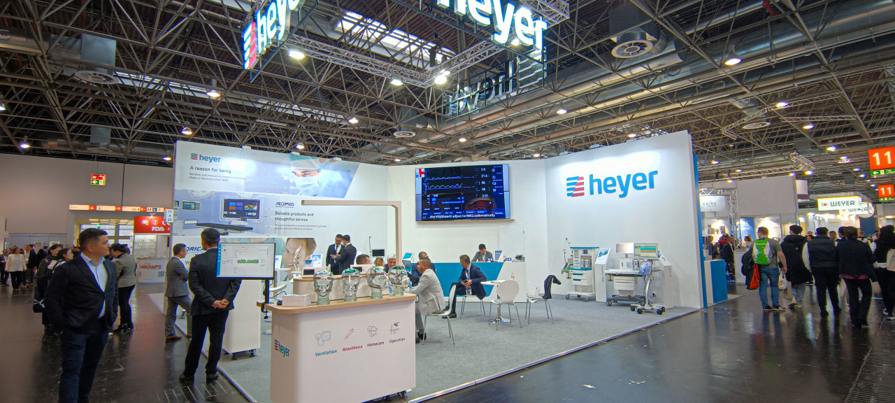 从Schwerin到Düsseldorf， 百年heyer强势亮相MEDICA